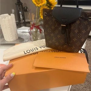 Louis Vuitton 
Monograma BB Montsouir nm backpack